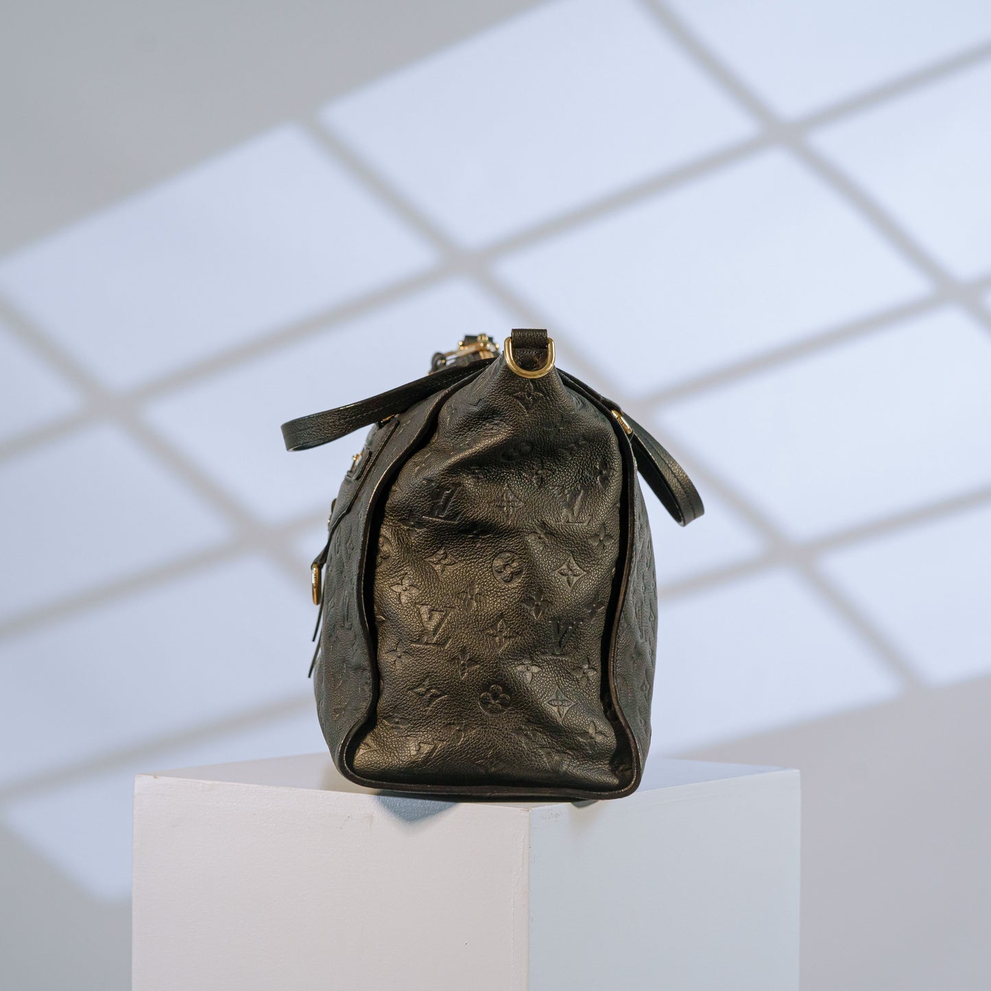 Louis Vuitton Black Empreinte Leather Lumineuse PM Bag