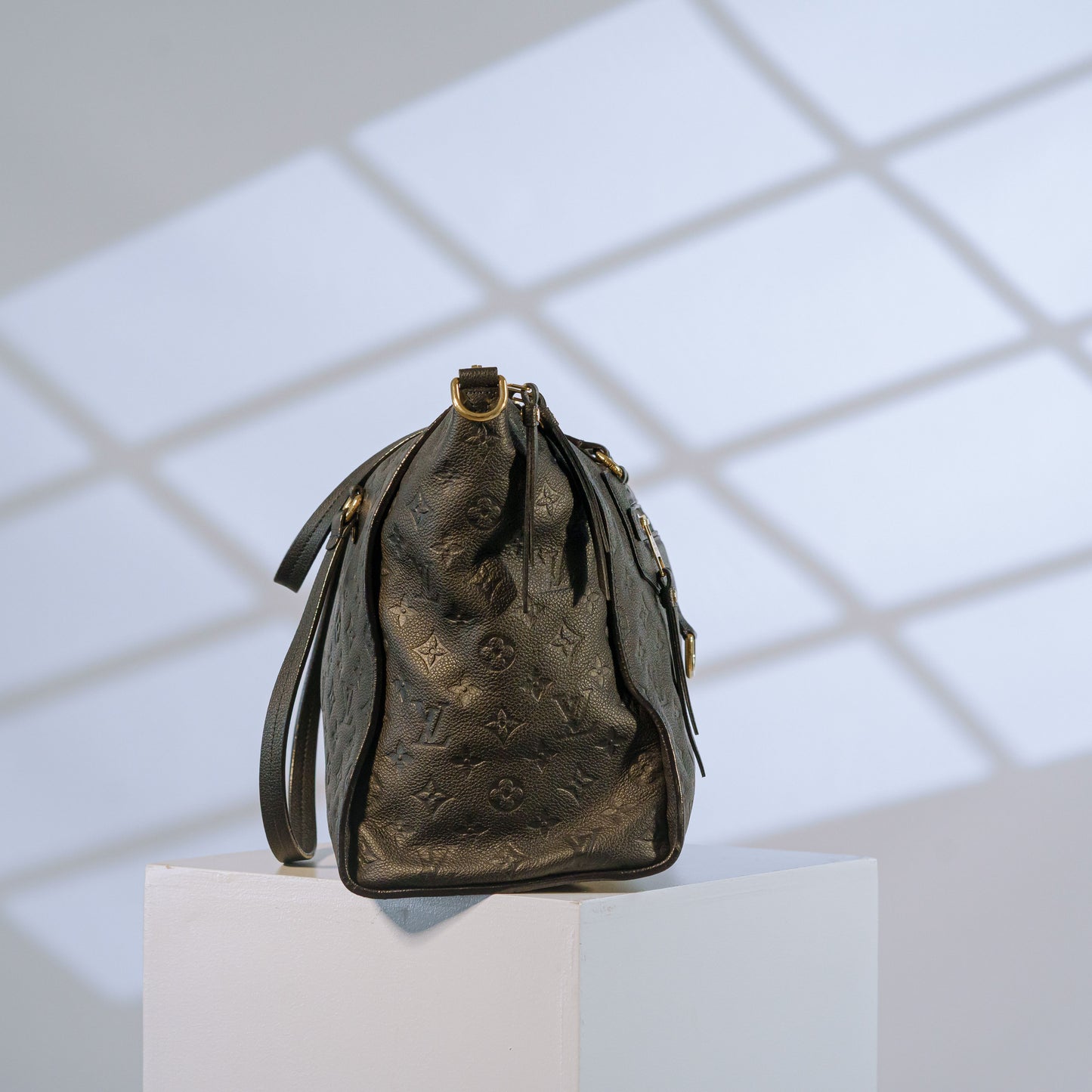 Louis Vuitton Black Empreinte Leather Lumineuse PM Bag