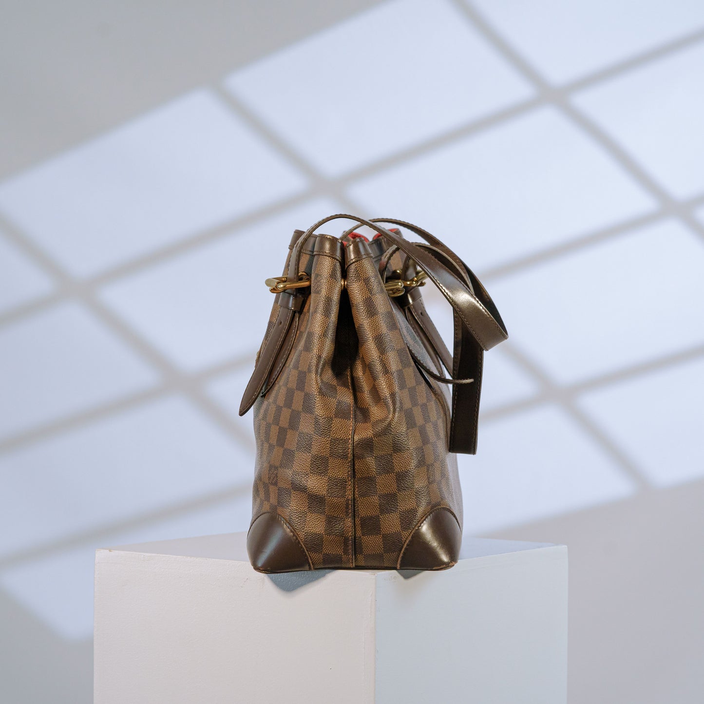 Louis Vuitton Damier Ebene Canvas Hampstead MM