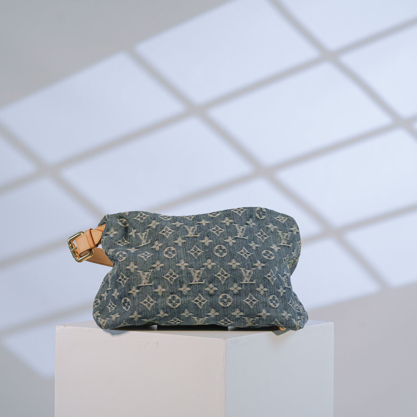 Louis Vuitton Monogram Denim Baggy PM Shoulder Bag