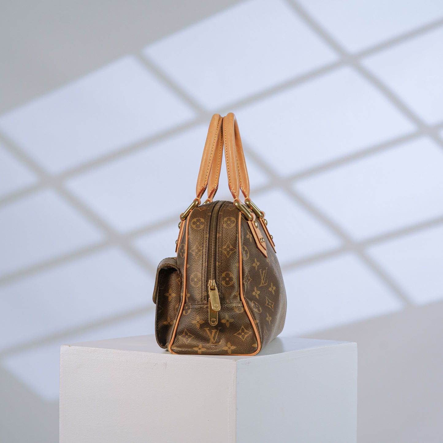Louis Vuitton Monogram Canvas Manhattan PM Bag