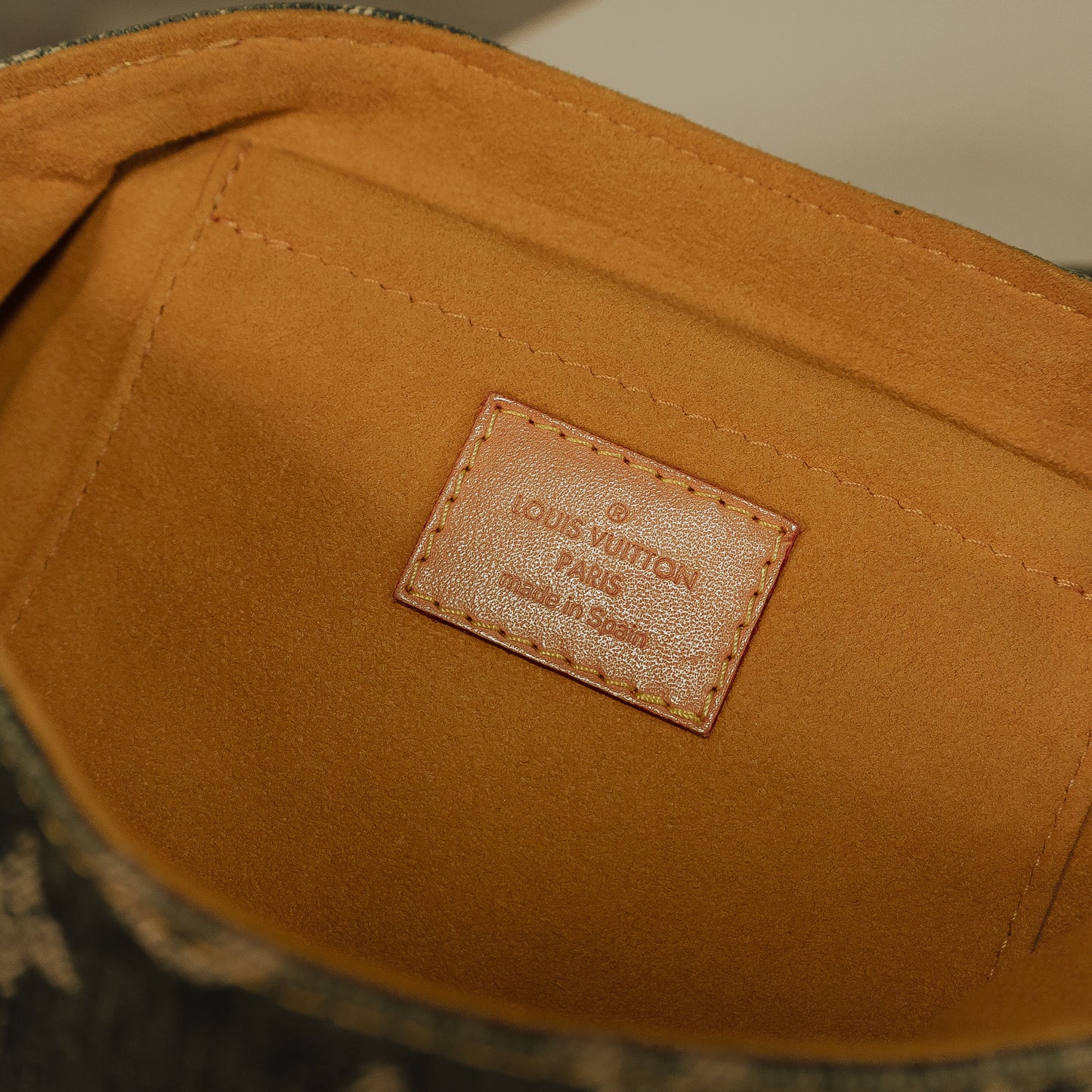 Louis Vuitton Blue Monogram Denim Mini Pleaty Shoulder Bag