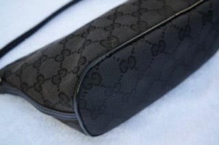 Gucci’s GG black monogram canvas
