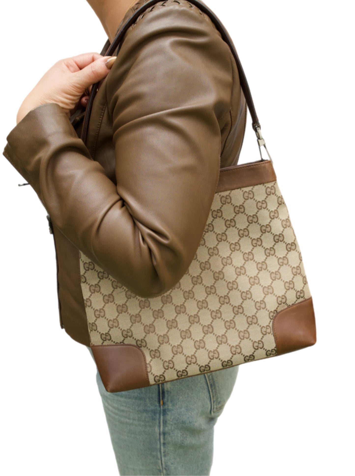 Gucci GG Canvas Shoulder Bag