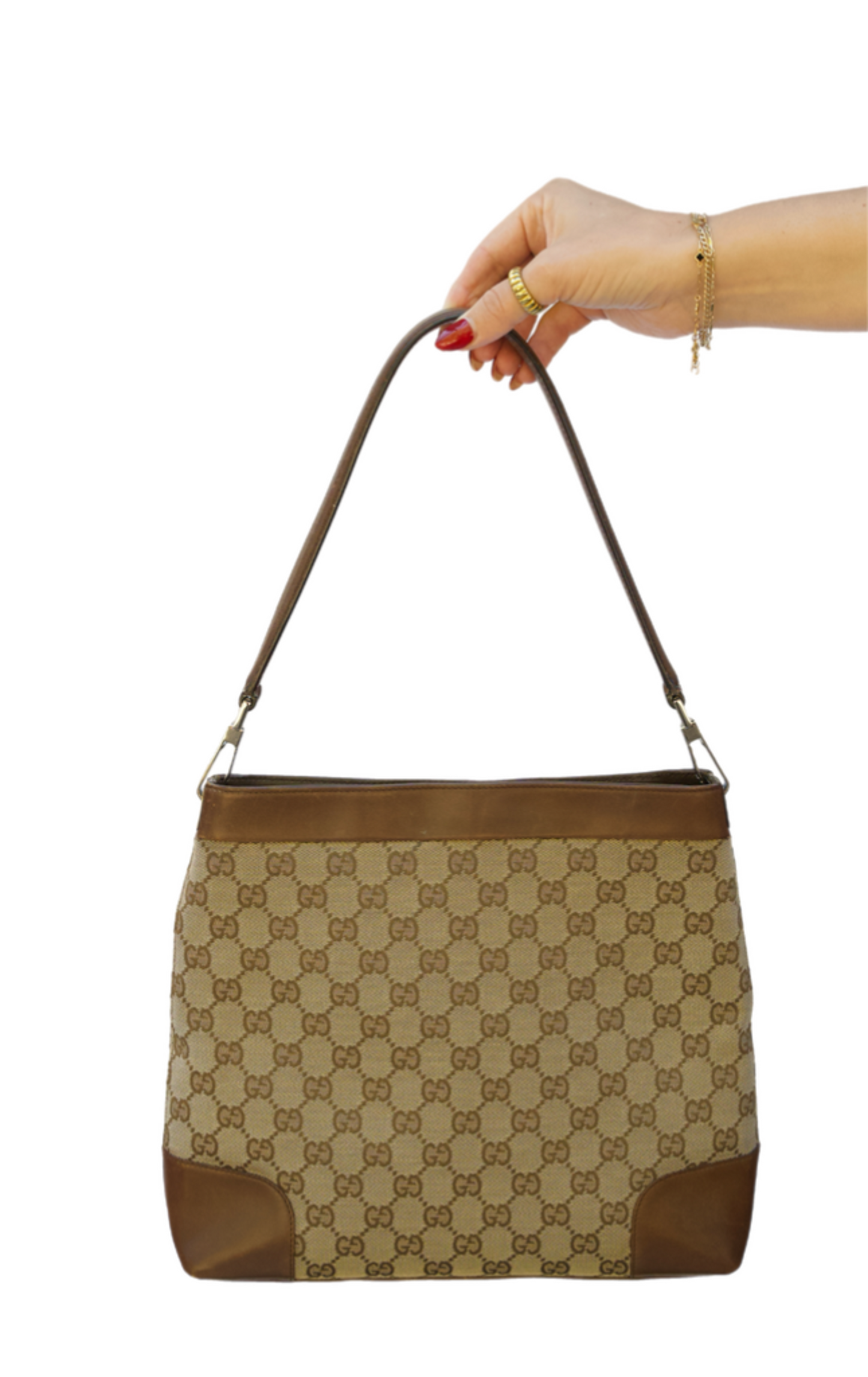 Gucci GG Canvas Shoulder Bag
