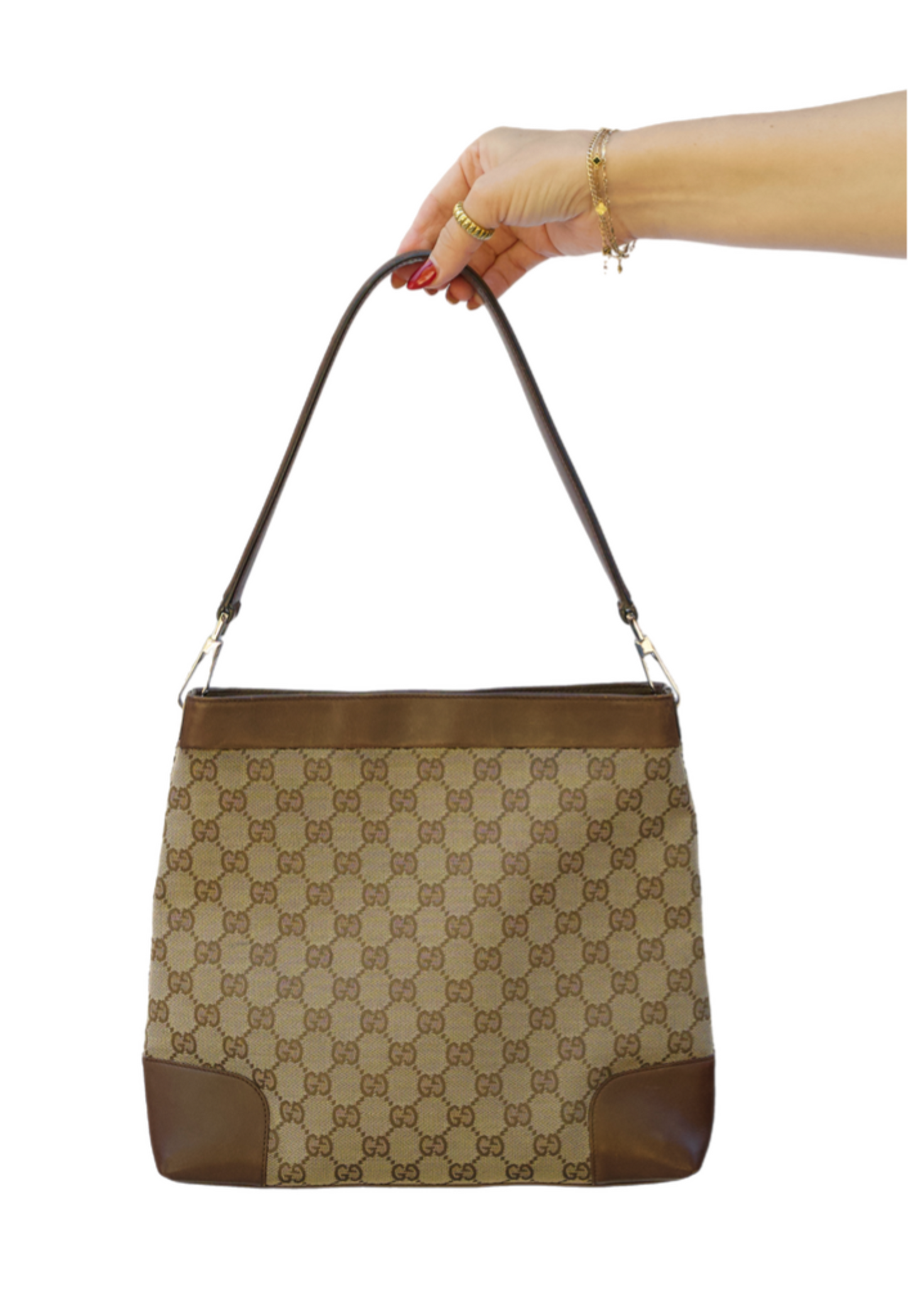 Gucci GG Canvas Shoulder Bag