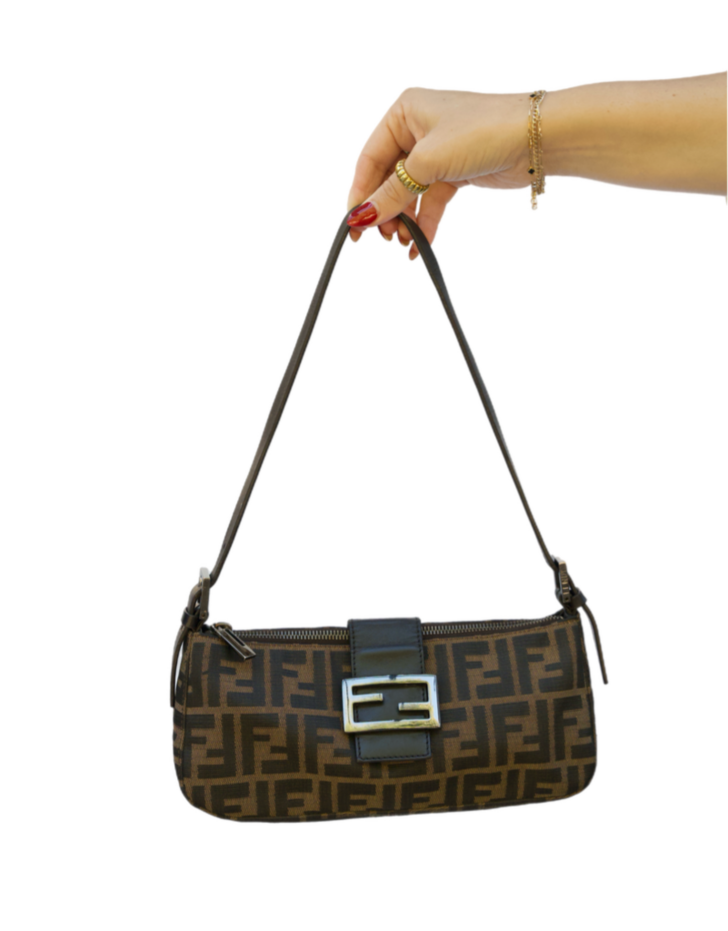 The Fendi Tobacco Baguette Bag