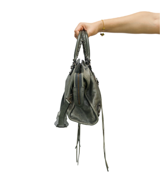 Balenciaga Agneau Classic Hardware City Bag