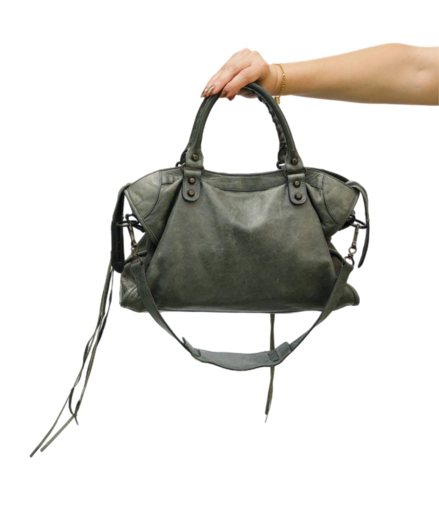 Balenciaga Agneau Classic Hardware City Bag