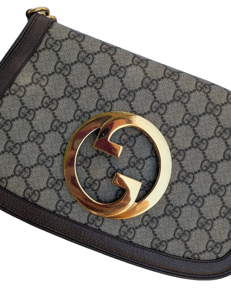 Gucci Blondie GG Supreme Shoulder Bag