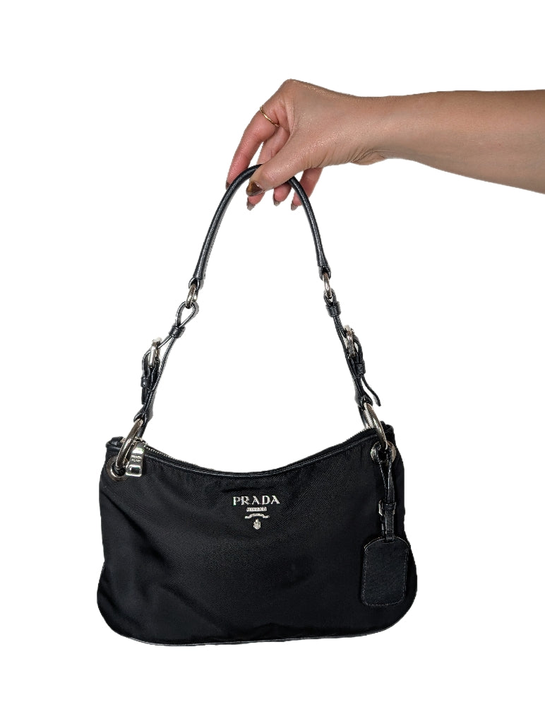 Prada Tessuto Nylon Hobo Bag