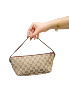 Gucci’s GG brown monogram canvas