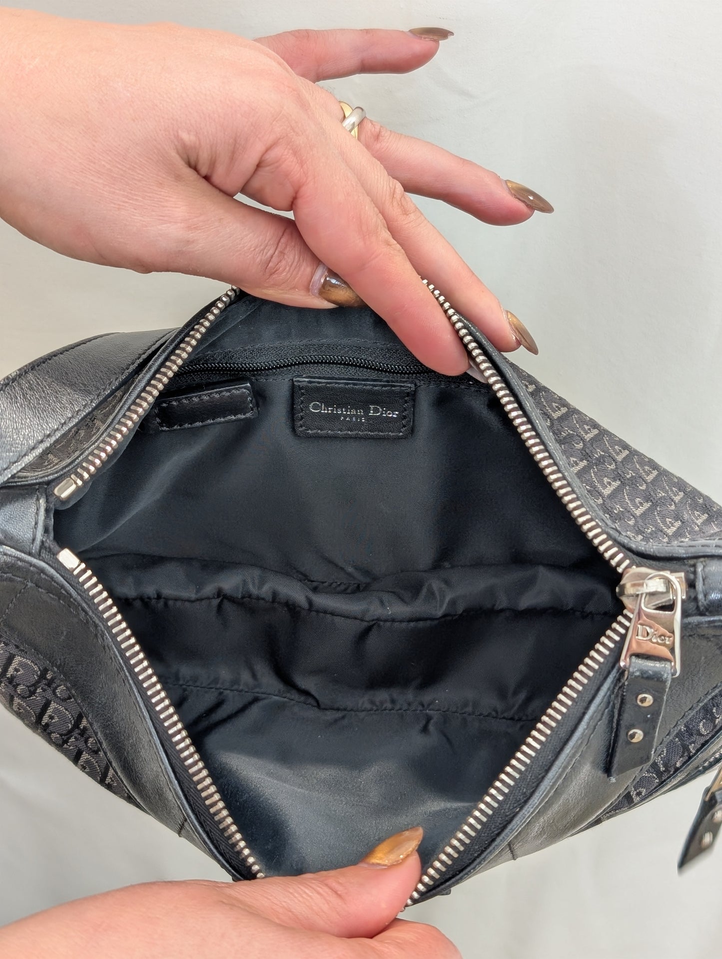 Christian Dior Black Shoulder Bag